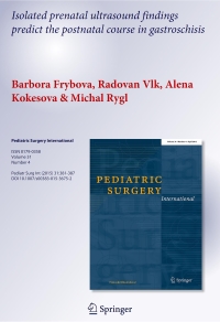 Isolated prenatal ultrasound findings predict the postnatal course in gastroschisis